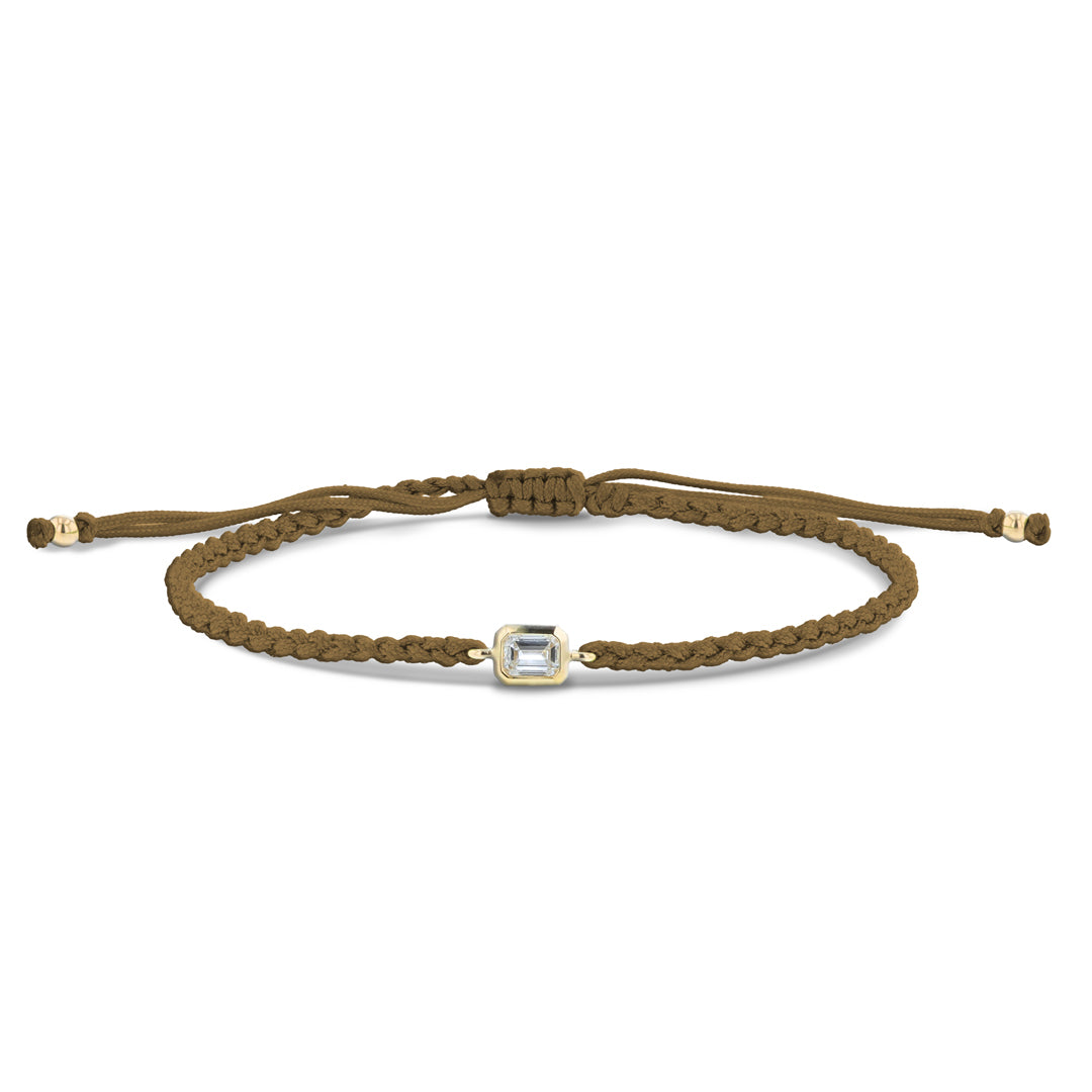 Textilarmband Lab Emerald - Calissi