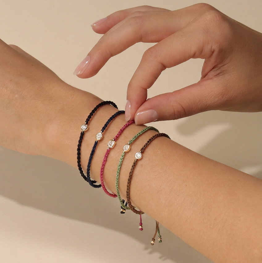 Textilarmband Lab Oval - Calissi