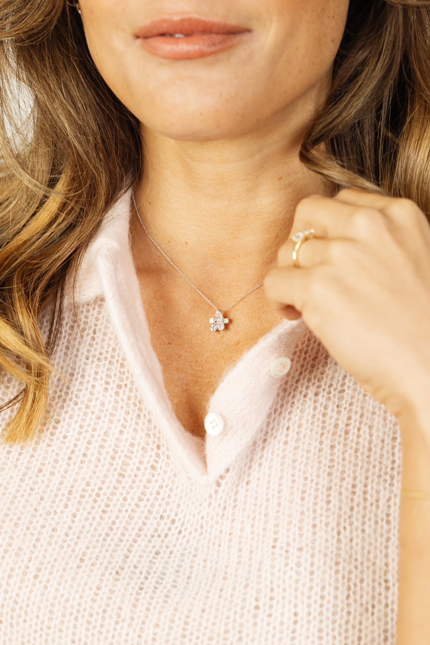 Halskette mit Lab-Grown Diamanten